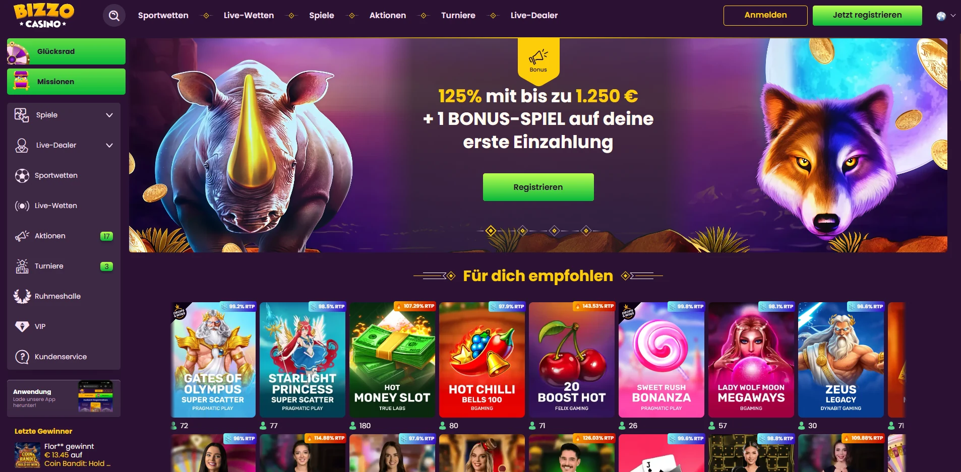 Bizzo Casino – neue Online Casinos Österreich